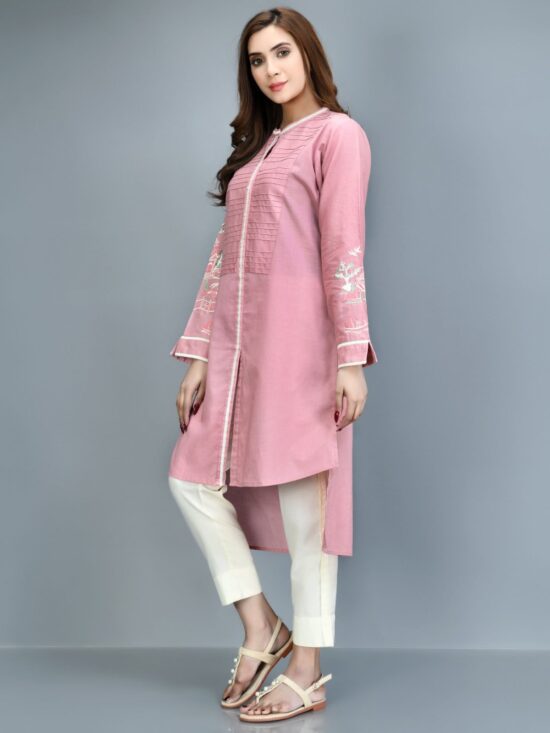 Lawn Shirt - Pink