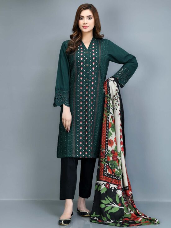 Khaddarshirt and duppata