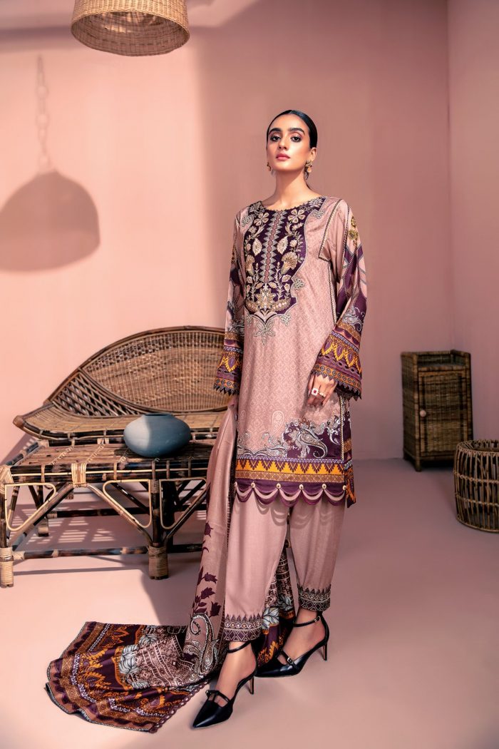 Furasha Linen- 04 Pink Clay - Image 5