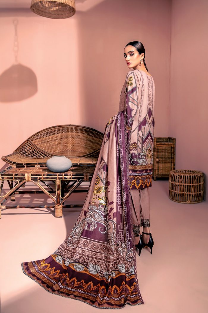 Furasha Linen- 04 Pink Clay - Image 2