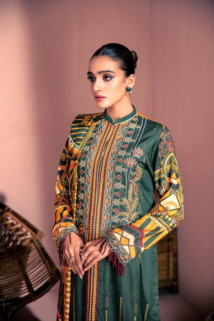 Furasha Linen- 05 Emerald Luxe - Image 3