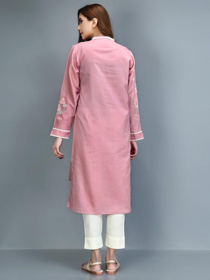 Lawn Shirt - Pink - Image 3