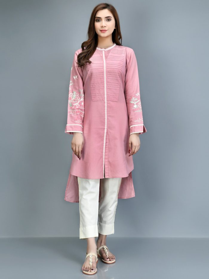 Lawn Shirt - Pink - Image 4