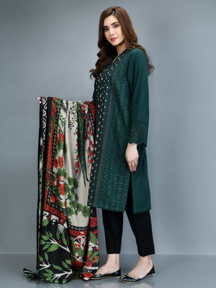 Khaddarshirt and duppata - Image 2
