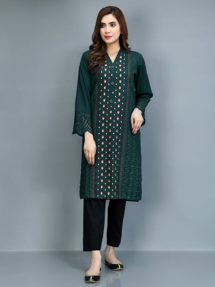 Khaddarshirt and duppata - Image 5