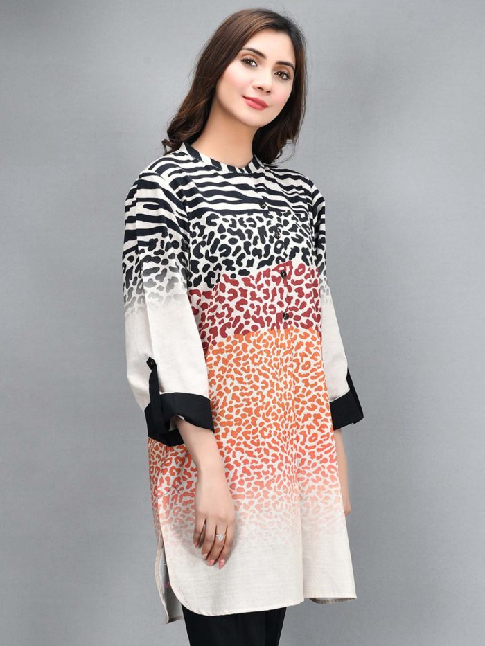 Khaddar Shirt- Beige - Image 3
