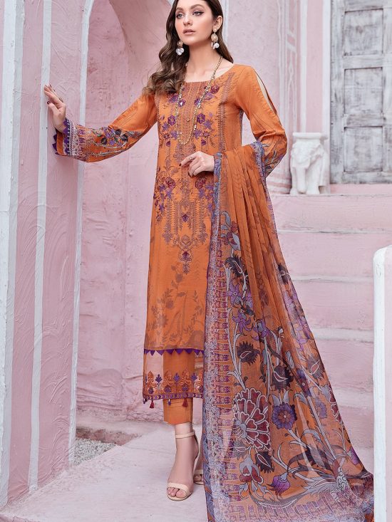 Riwayat- Y102- Lawn 3 Piece suit