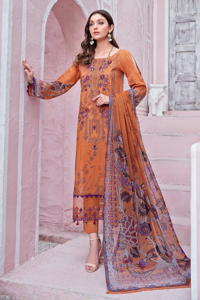 Riwayat- Y102- Lawn 3 Piece suit - Image 6