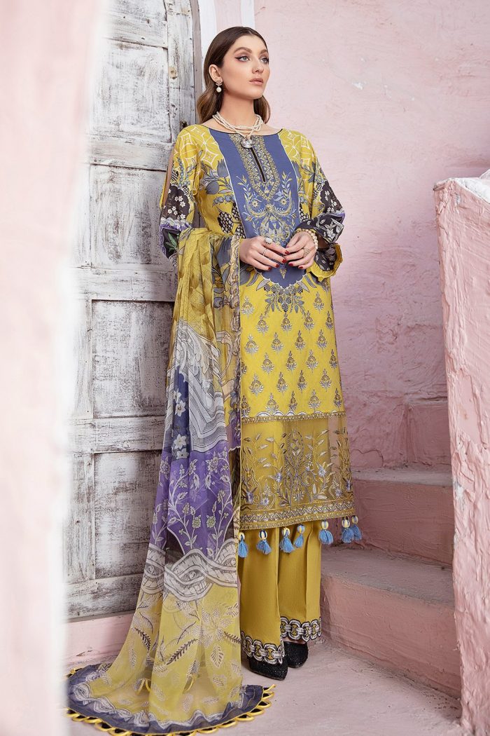 Riwayat- Y104- Lawn 3 Piece suit - Image 4