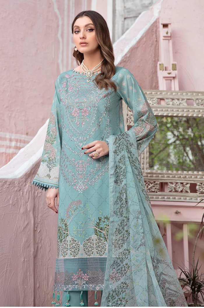 Riwayat- Y109- Lawn 3 Piece suit - Image 3