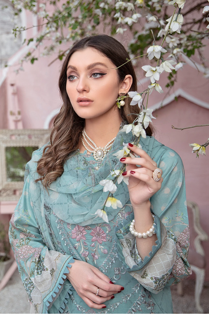 Riwayat- Y109- Lawn 3 Piece suit - Image 2