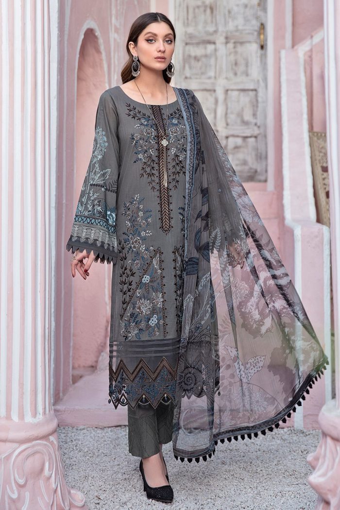 Riwayat- Y112- Lawn 3 Piece suit - Image 3