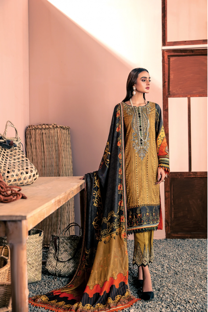 Furasha Linen- 09 Gold Azure - Image 7