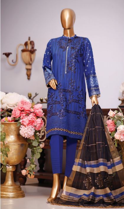 Dynasty Jacquard Embroidered Collection 3 PC D-09